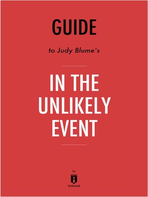 cover image of In the Unlikely Event by Judy Blume / Summary & Analysis